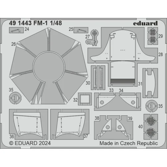 FM-1, 1/48 - Eduard Accessories BIG49416