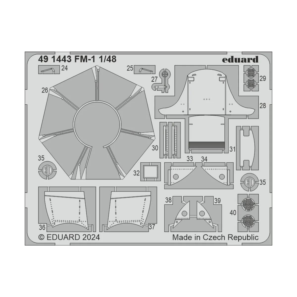 FM-1, 1/48 - Eduard Accessories BIG49416