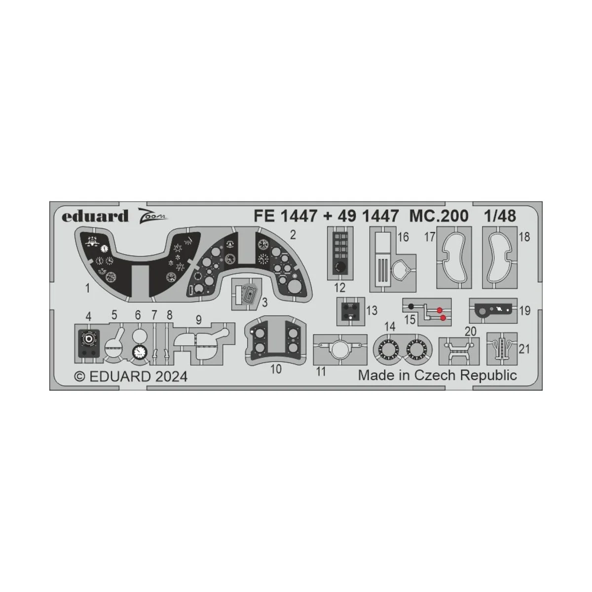 MC.200, 1/48 - Eduard Accessories BIG49417