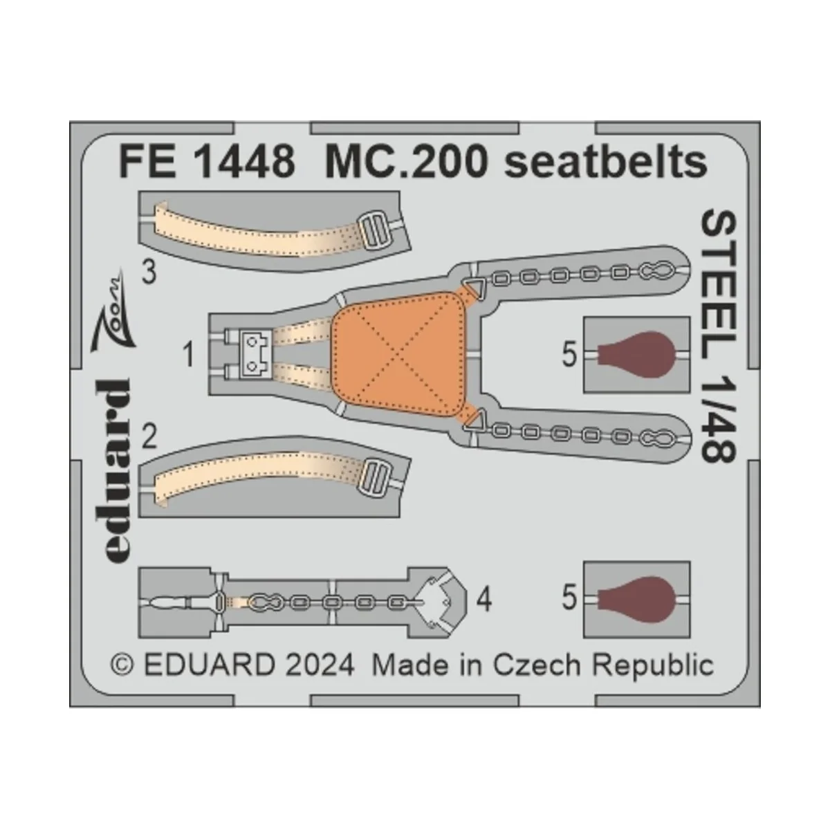 MC.200, 1/48 - Eduard Accessories BIG49417