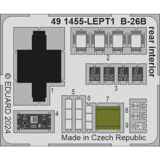 B-26B Marauder PART II ICM - Eduard Accessories BIG49422