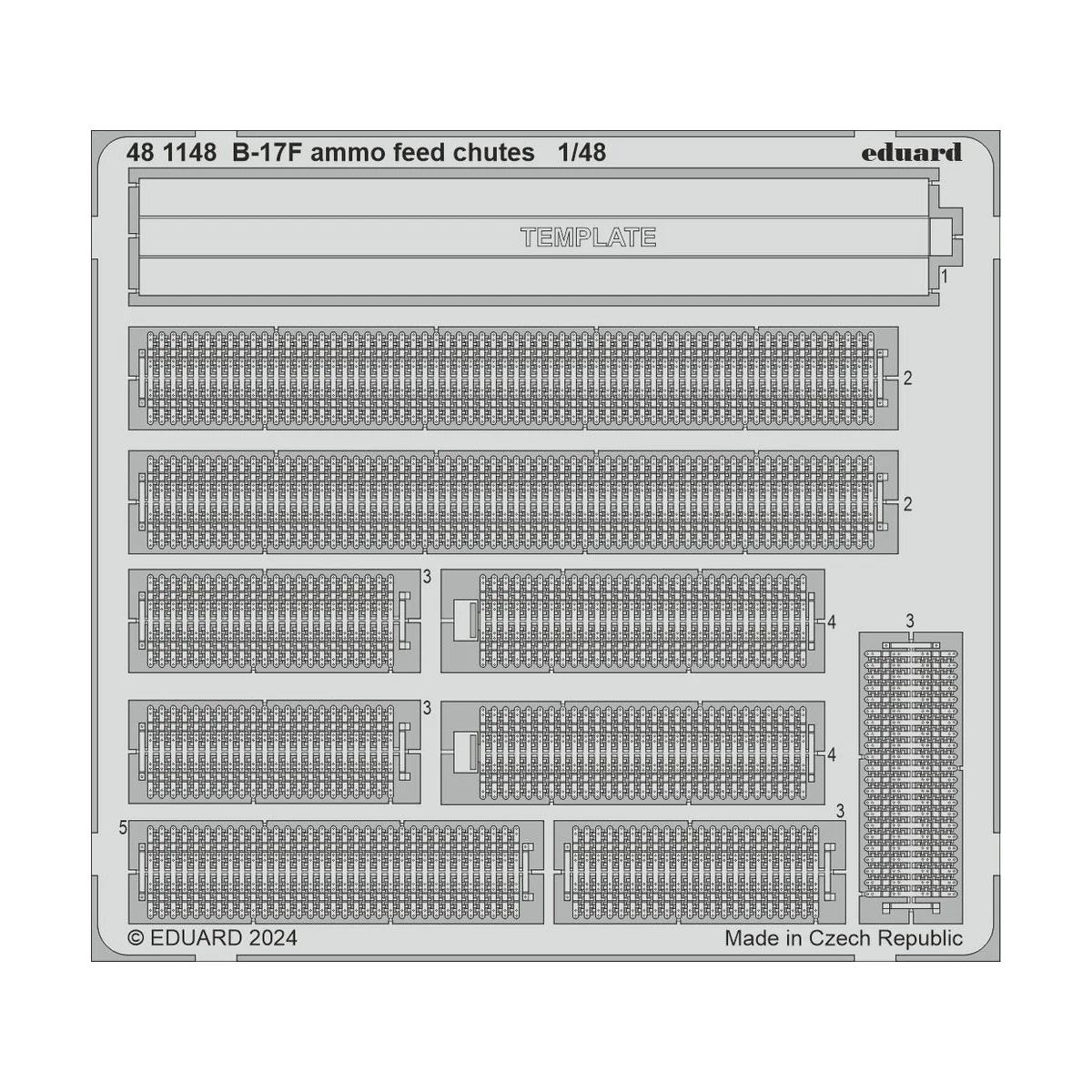 B-17F PART II - Eduard Accessories BIG49428