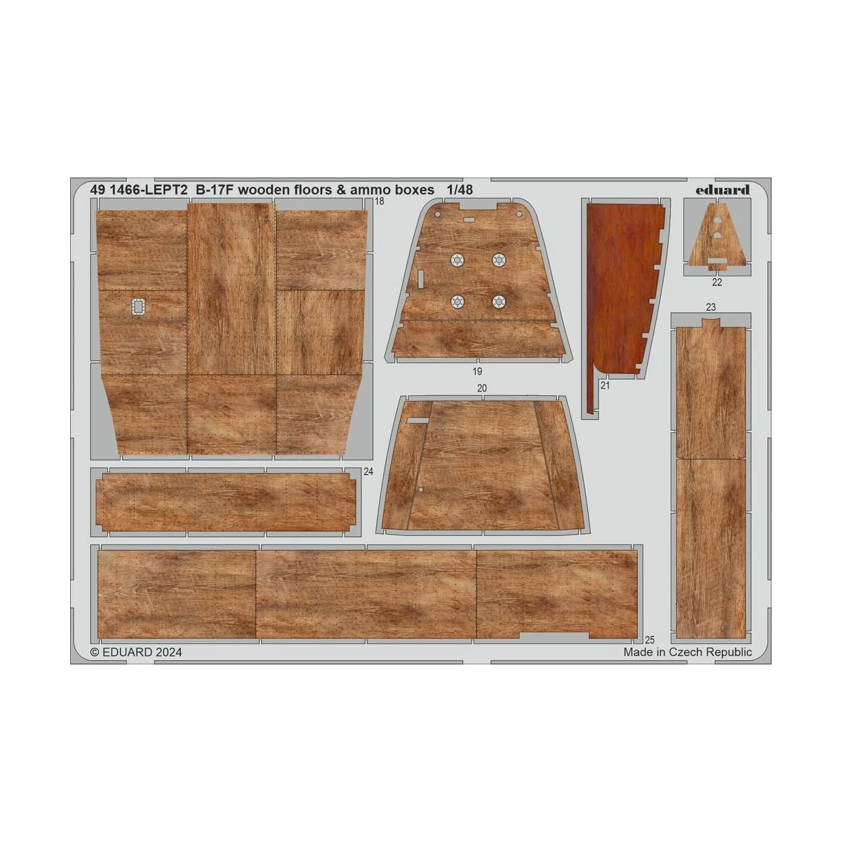 B-17F PART II, 1/48 - Eduard Accessories BIG49428