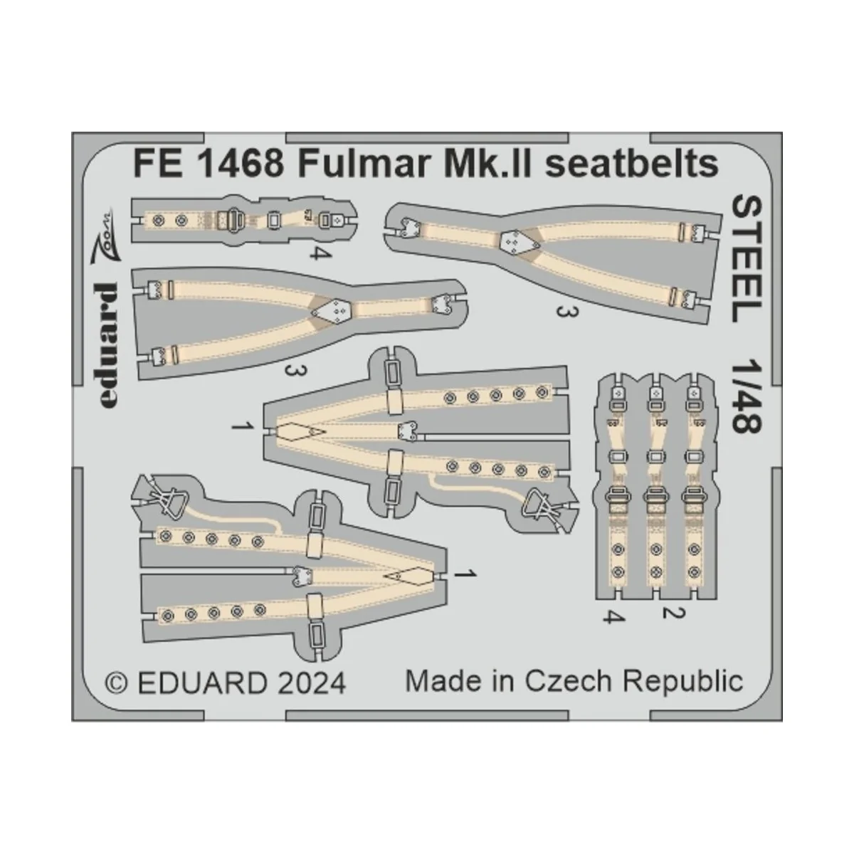 Fulmar Mk.II TRUMPETER, 1/48 - Eduard Accessories BIG49429