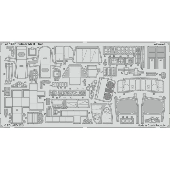 Fulmar Mk.II TRUMPETER, 1/48 - Eduard Accessories BIG49429