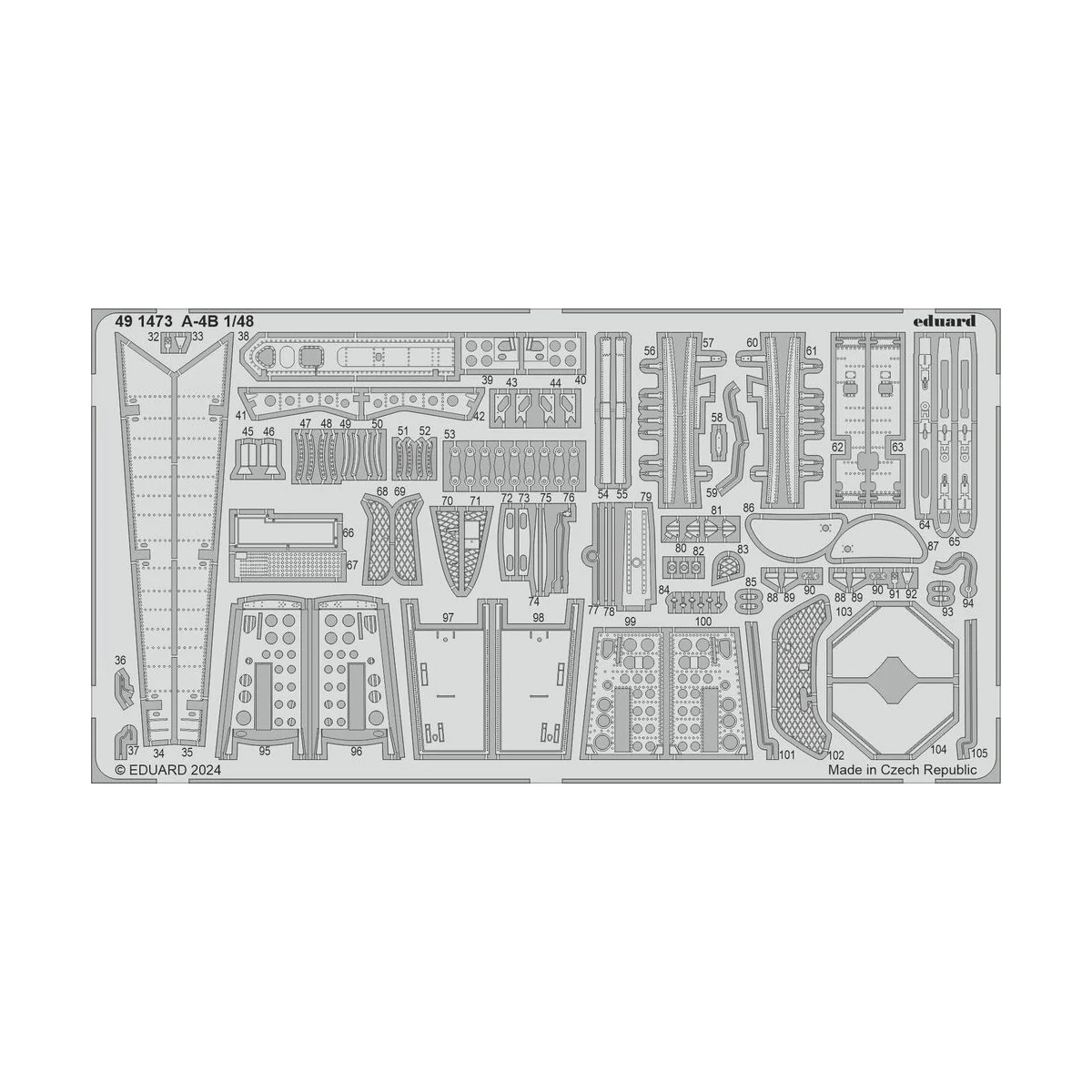 A-4B HOBBY 2000 / HASEGAWA, 1/48 - Eduard Accessories BIG49431