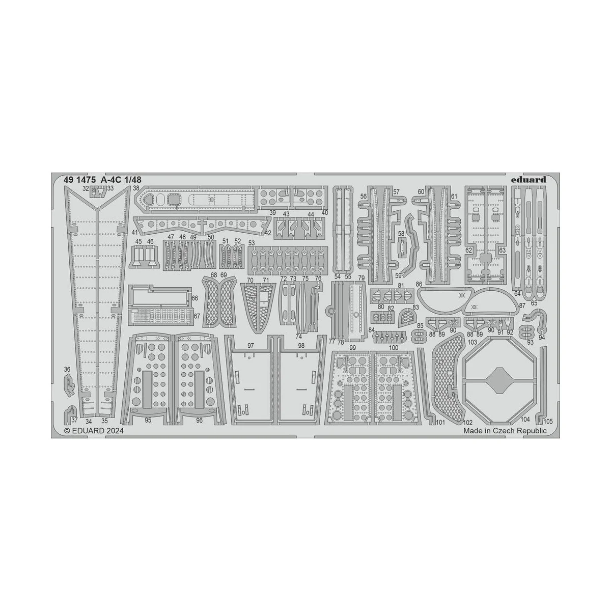 A-4C HOBBY 2000 / HASEGAWA, 1/48 - Eduard Accessories BIG49432