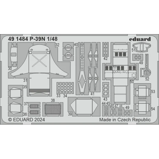 P-39N ARMA HOBBY, 1/48 - Eduard Accessories BIG49436 P-39N ARMA HOBBY, 1/48 - Eduard Accessories BIG49436