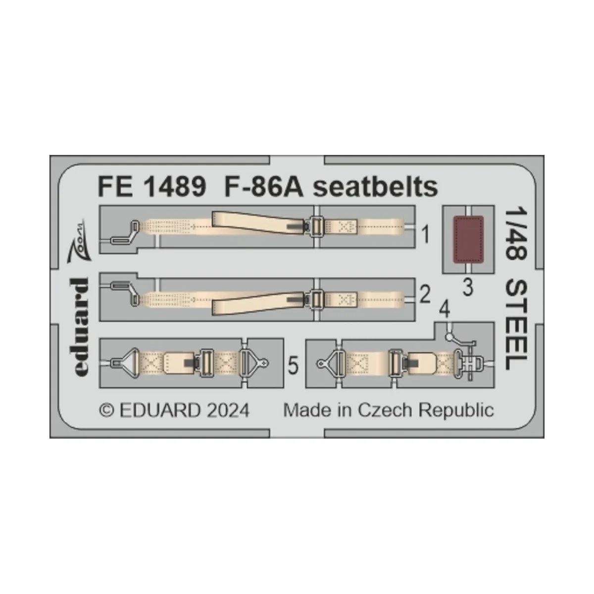 F-86A CLEAR PROP, 1/48 - Eduard Accessories BIG49439 F-86A CLEAR PROP, 1/48 - Eduard Accessories BIG49439