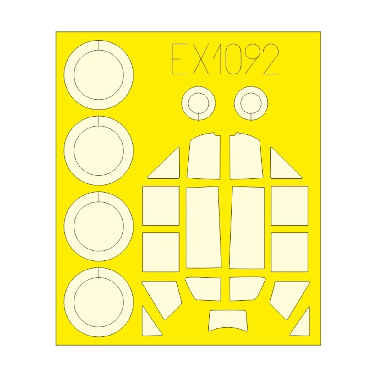 Bf 109E-3 HOBBY BOSS, 1/48 - Eduard Accessories BIG49444