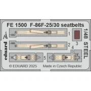 F-86F-25/30 AIRFIX, 1/48 - Eduard Accessories BIG49445 F-86F-25/30 AIRFIX, 1/48 - Eduard Accessories BIG49445