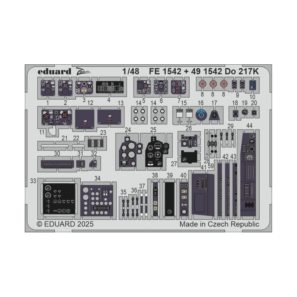 Do 217K for ICM - Eduard Accessories BIG49461