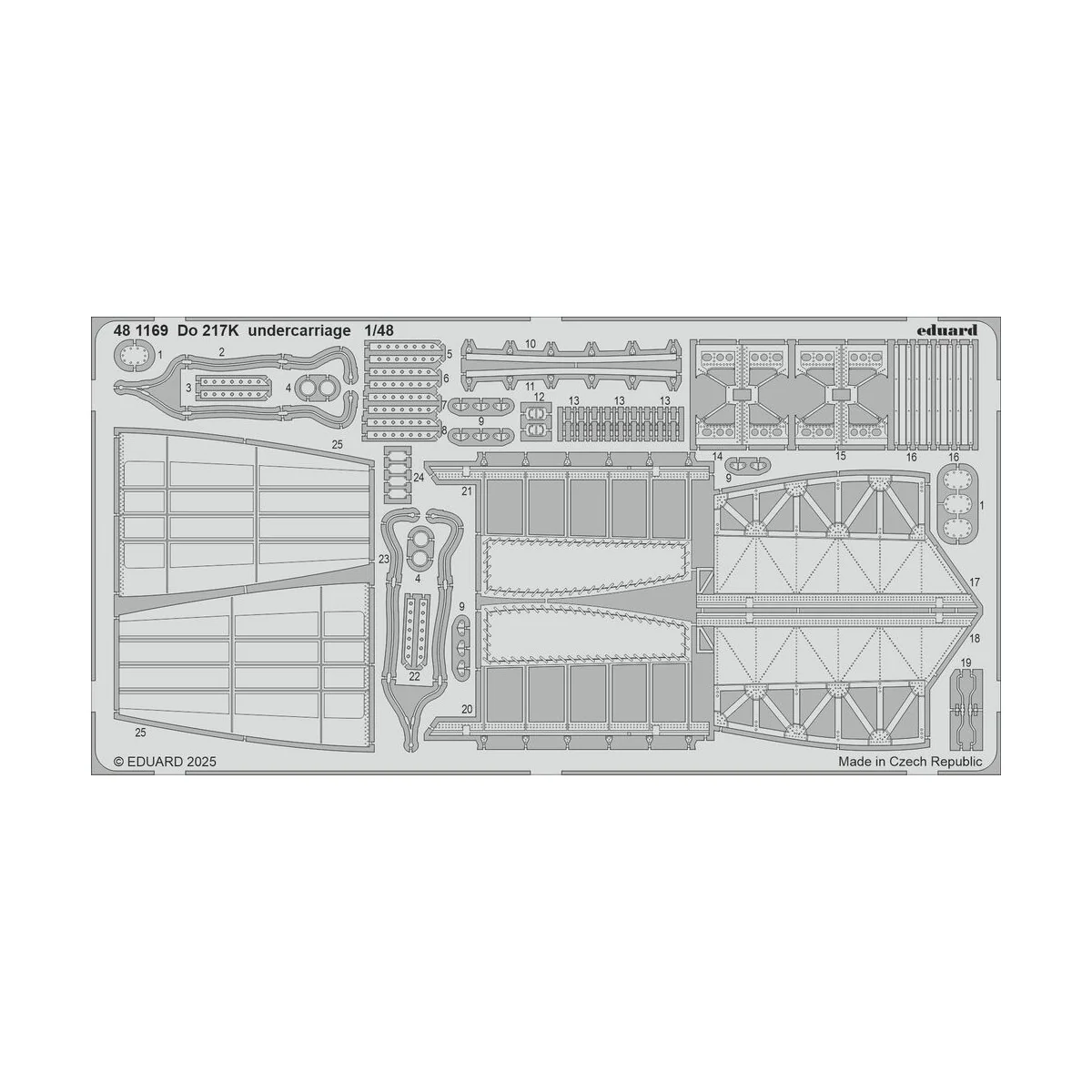 Do 217K for ICM, 1/48 - Eduard Accessories BIG49461