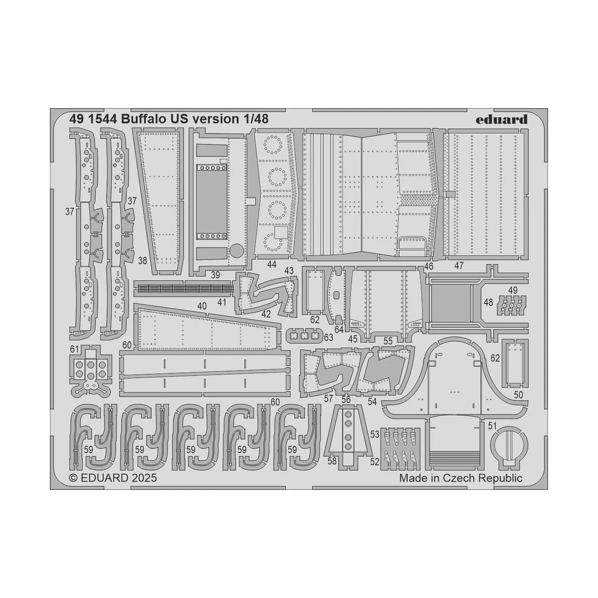 Buffalo US version for Tamiya, 1/48 - Eduard Accessories BIG49462
