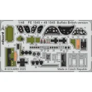 Buffalo British version for Tamiya - Eduard Accessories BIG49463