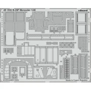 B-26F Marauder PART I for ICM, 1/48 - Eduard Accessories BIG49464 B-26F Marauder PART I for ICM, 1/48 - Eduard Accessories BIG49464