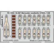 B-26F Marauder PART I for ICM, 1/48 - Eduard Accessories BIG49464 B-26F Marauder PART I for ICM, 1/48 - Eduard Accessories BIG49464