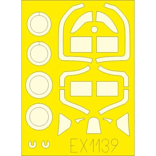 Spitfire Tr.9 for Airfix, 1/48 - Eduard Accessories BIG49466