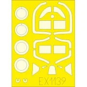 Spitfire Tr.9 for Airfix, 1/48 - Eduard Accessories BIG49466