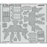 Spitfire Tr.9 for Airfix, 1/48 - Eduard Accessories BIG49466
