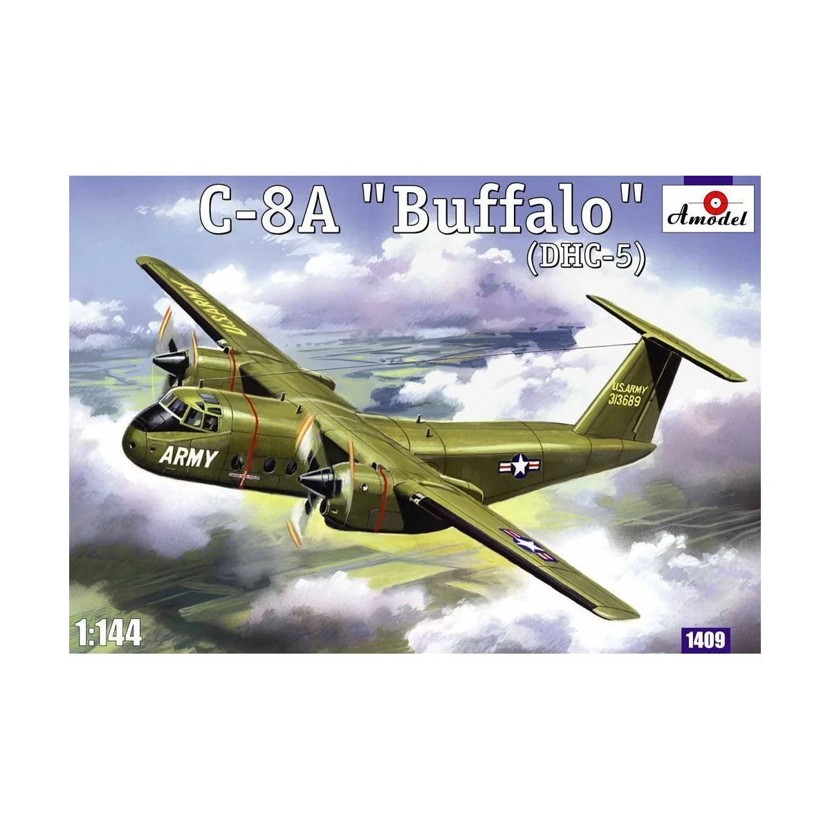 Buffalo C 8, 1/144 - Amodel AMO1409 Buffalo C 8, 1/144 - Amodel AMO1409