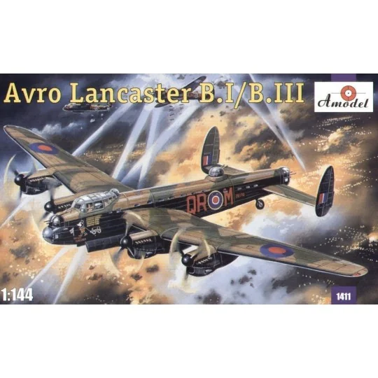 Avro Lancaster B.I/B.III, 1/144 - Amodel AMO1411 Avro Lancaster B.I/B.III, 1/144 - Amodel AMO1411