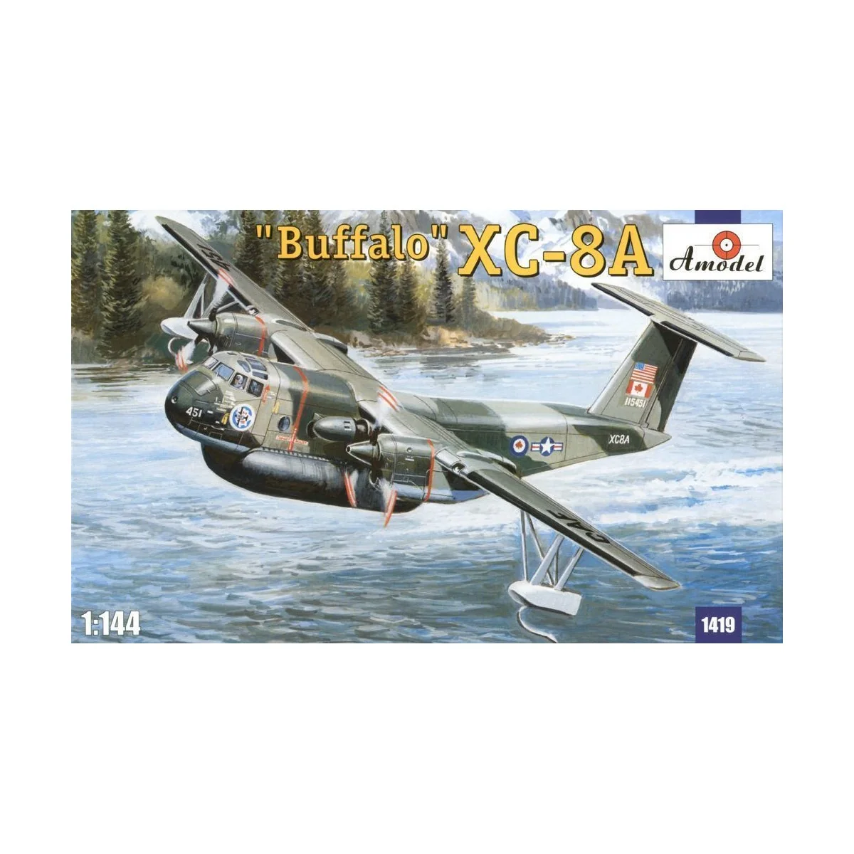 XC-8A 'Buffalo' USAF aircraft - Amodel AMO1419