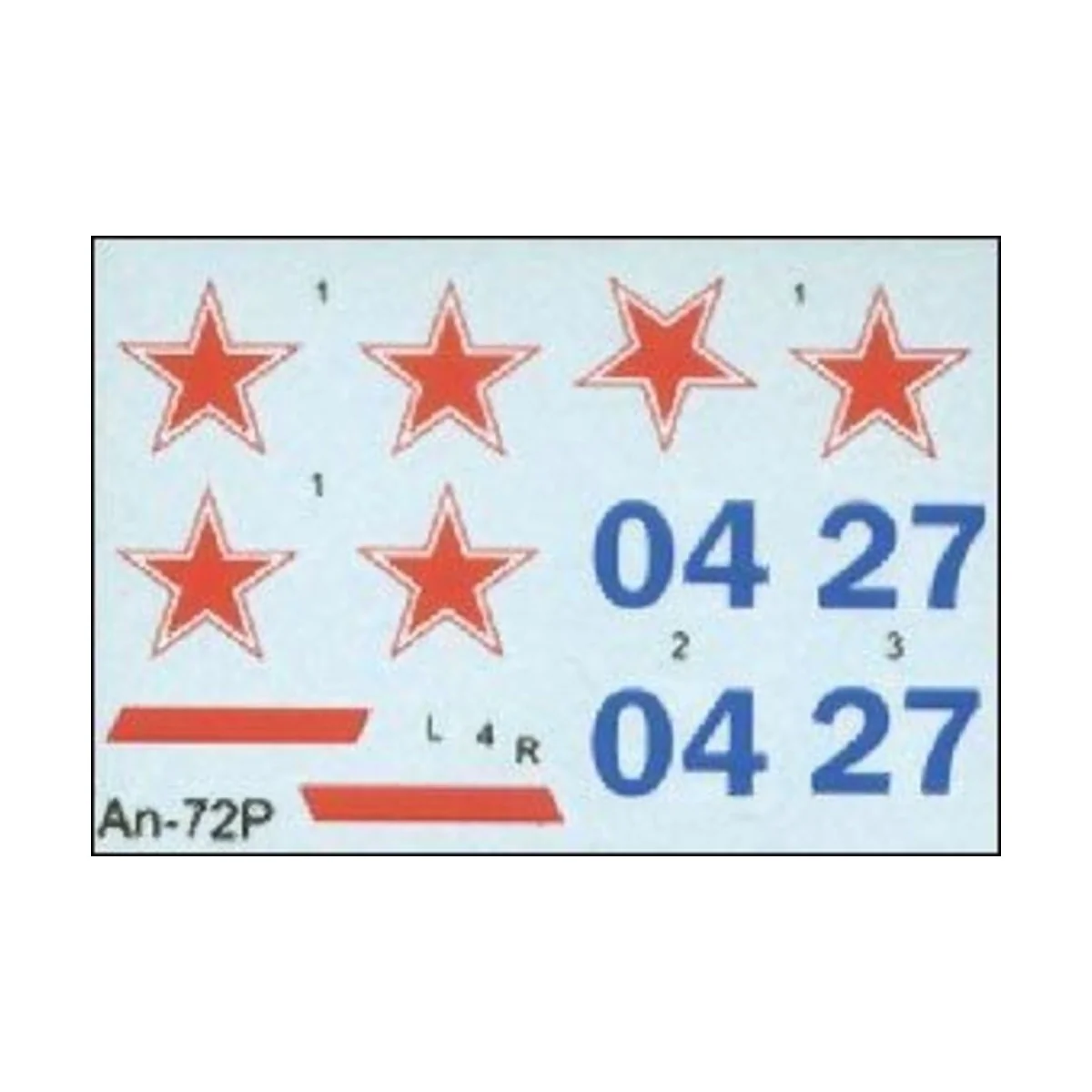 Antonov An-72P, 1/144 - Amodel AMO1420