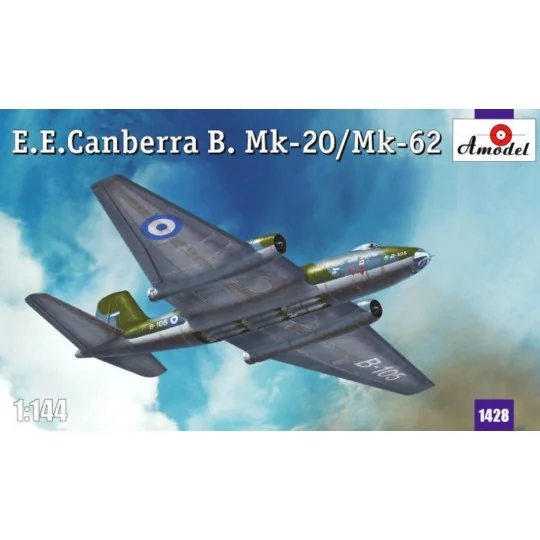 E.E.Canberra B. Mk-20/Mk-62, 1/144 - Amodel AMO1428
