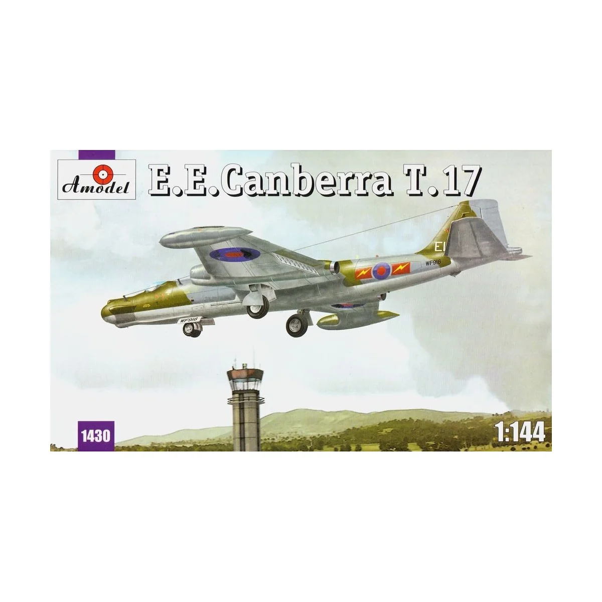 E.E.Canberra T.17, 1/144 - Amodel AMO1430