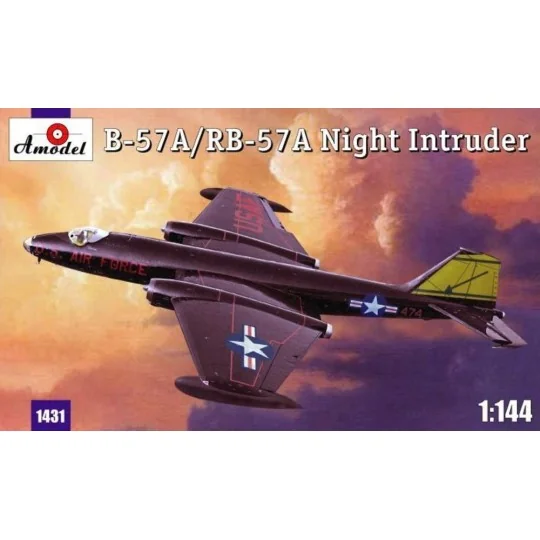 B-57A/ RB-57A Night intruder, 1/144 - Amodel AMO1431 B-57A/ RB-57A Night intruder, 1/144 - Amodel AMO1431