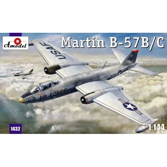 Martin B-57B/C, 1/144 - Amodel AMO1432 Martin B-57B/C, 1/144 - Amodel AMO1432