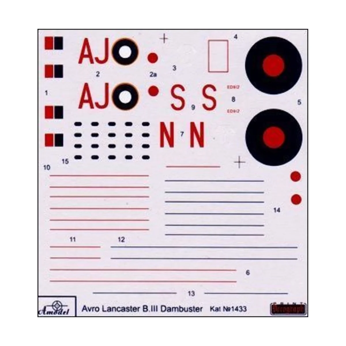 Avro Lancaster B.III Dambuster - Amodel AMO1433