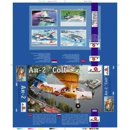 Antonov An-2 'Cobra' Colt, 1/144 - Amodel AMO1435