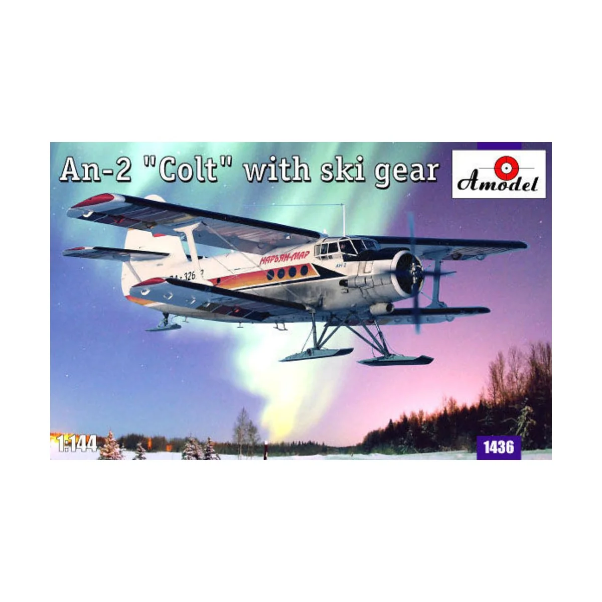 Antonov An-2 'Colt' with ski gear - Amodel AMO1436