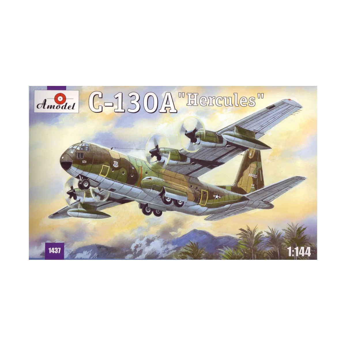 C-130A "Hercules", 1/144 - Amodel AMO1437 C-130A "Hercules", 1/144 - Amodel AMO1437
