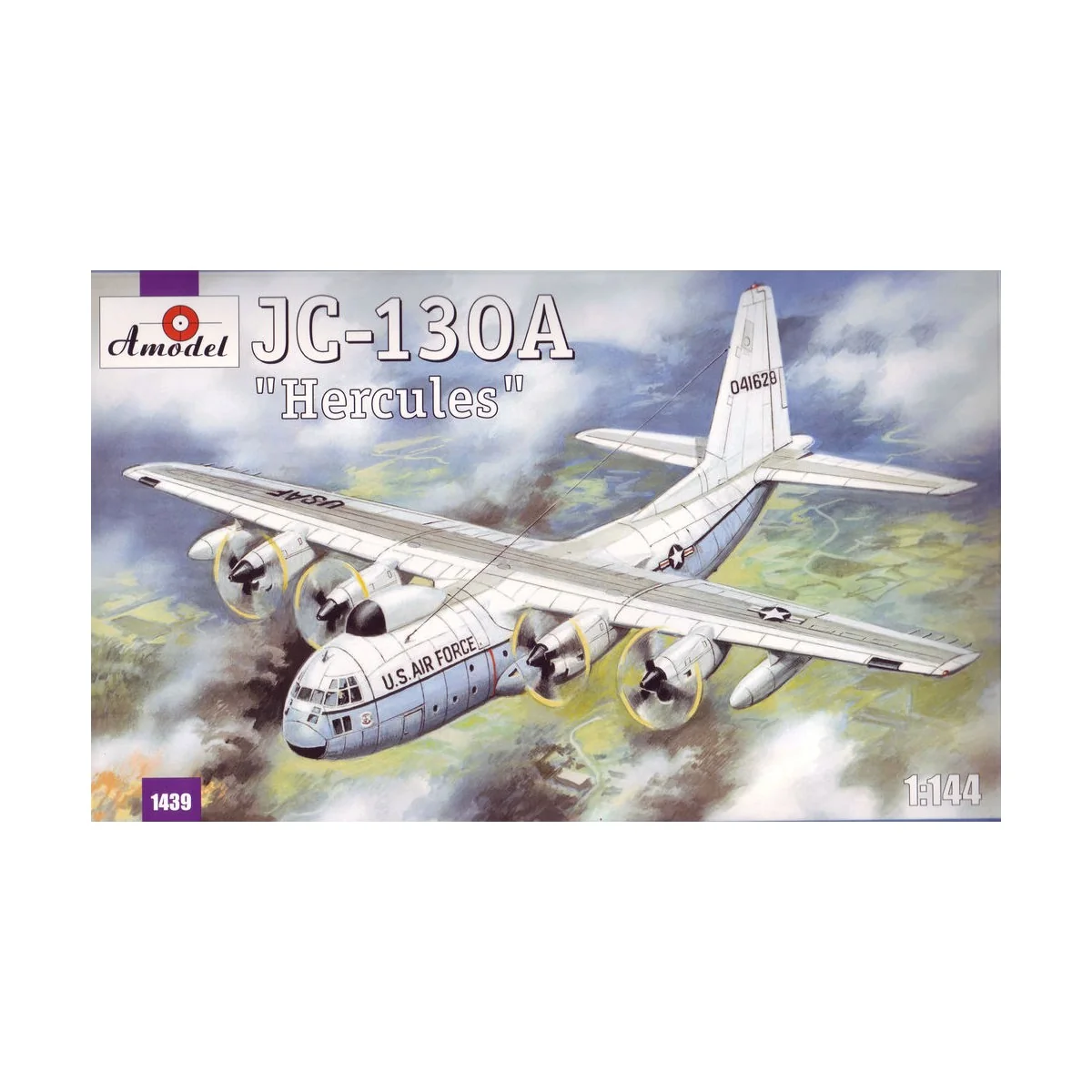 JC-130A "Hercules", 1/144 - Amodel AMO1439 JC-130A "Hercules", 1/144 - Amodel AMO1439