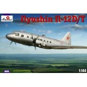 IIyushin IL-12D/T Sov.milit.transp.aircr, 1/144 - Amodel AMO1444 IIyushin IL-12D/T Sov.milit.transp.aircr, 1/144 - Amodel AMO1444