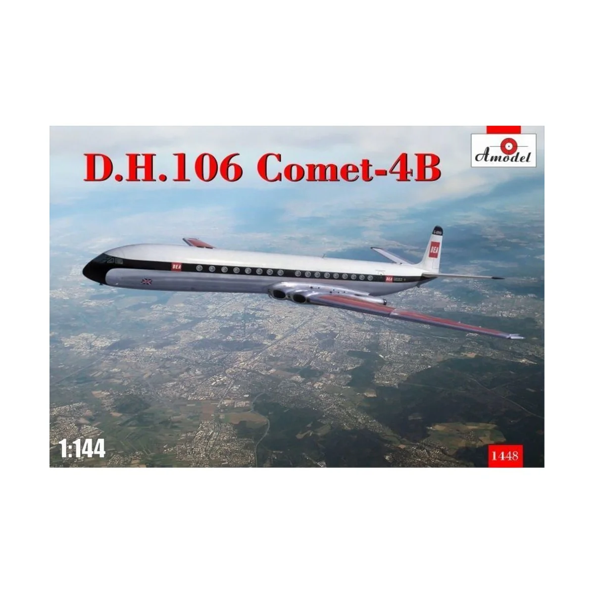 D.H. 106 Comet-4B, 1/144 - Amodel AMO1448