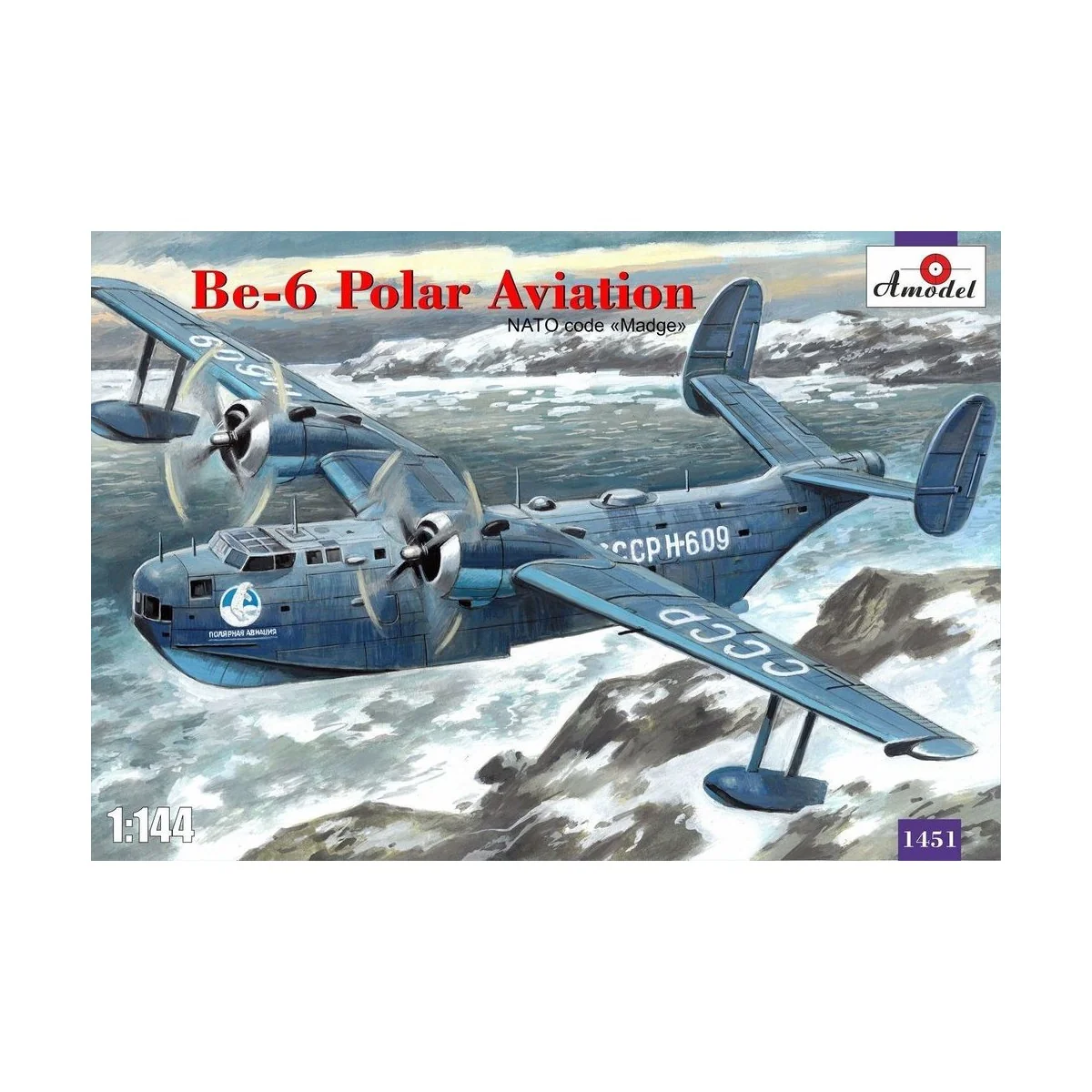 Beriev Be-6 reconnaissance a.patrol aicr - Amodel AMO1451