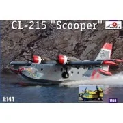 Canadair CL-215 Scooper, 1/144 - Amodel AMO1453 Canadair CL-215 Scooper, 1/144 - Amodel AMO1453