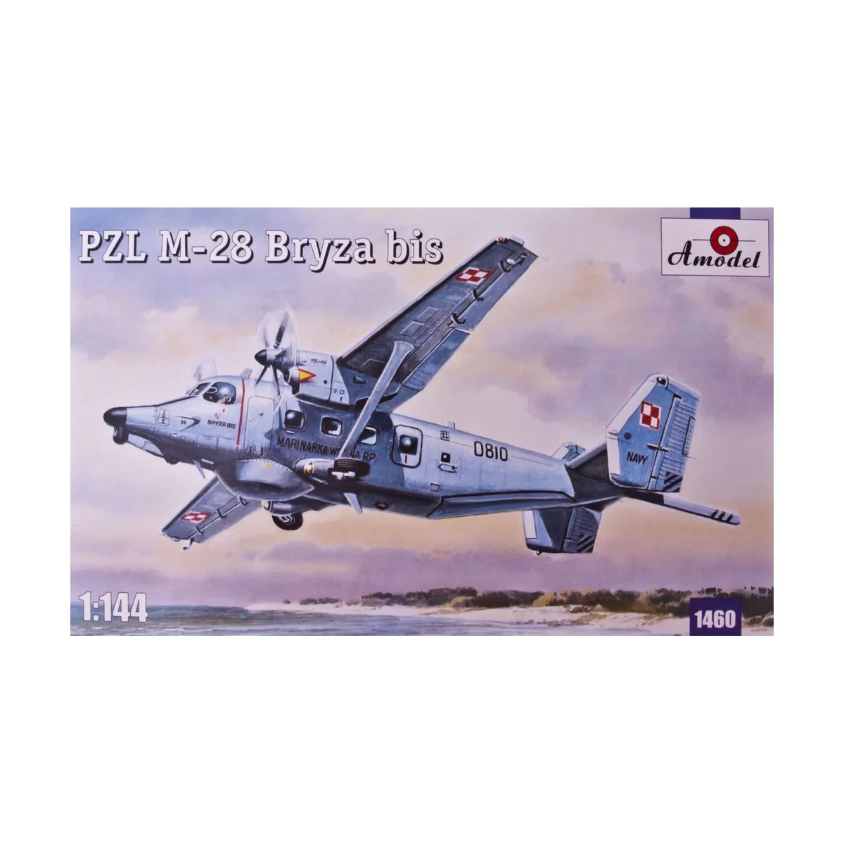 PZL M-28 Bryza bis, 1/144 - Amodel AMO1460