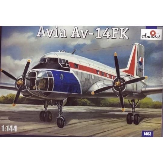 Avia Av-14 FK, 1/144 - Amodel AMO1463 Avia Av-14 FK, 1/144 - Amodel AMO1463