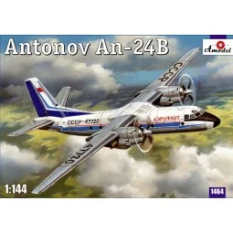 Antonov An-24B passenger airliner - Amodel AMO1464