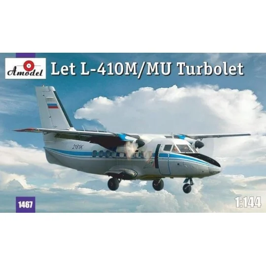 Let L-410M/MU Turbolet, 1/144 - Amodel AMO1467