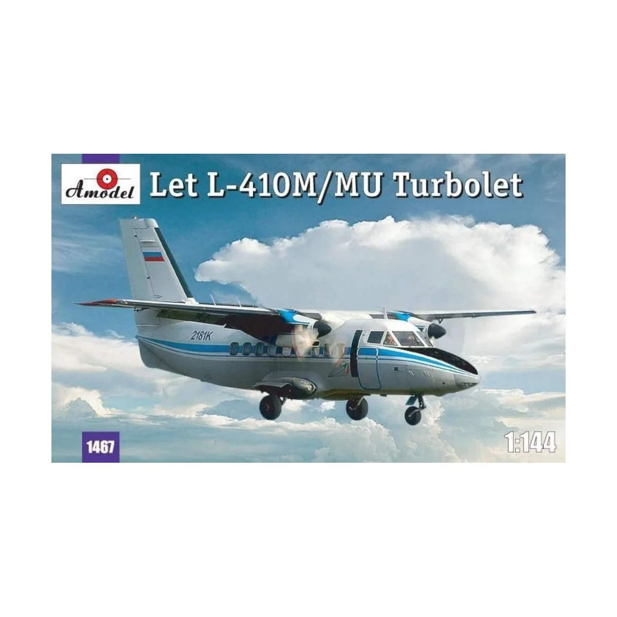 Let L-410M/MU Turbolet, 1/144 - Amodel AMO1467