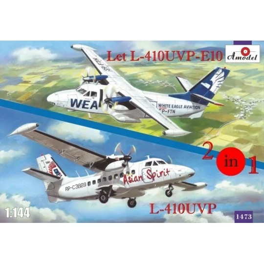 Let L-410UVP-E10 & L-410UVP aircraft(2ki - Amodel AMO1473