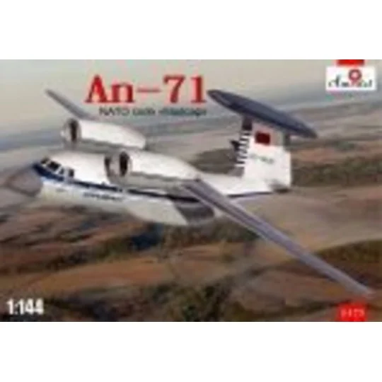 Antonov An-71 Madcap Soviet AWACS aircra, 1/144 - Amodel AMO1475