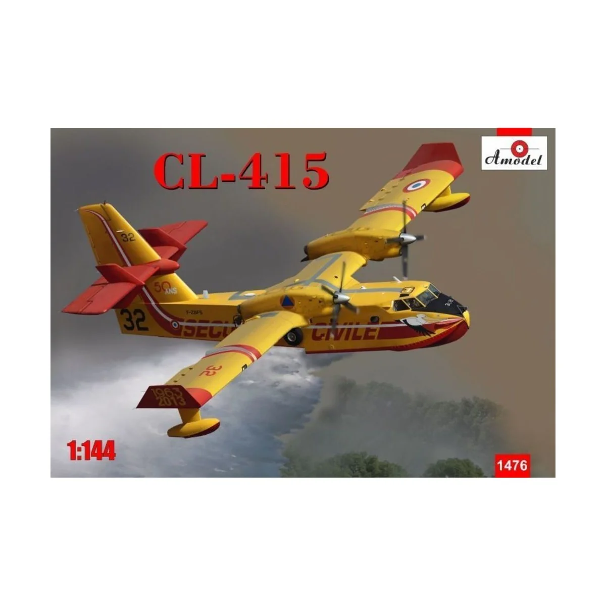 CL-415 amphibious aircraft - Amodel AMO1476
