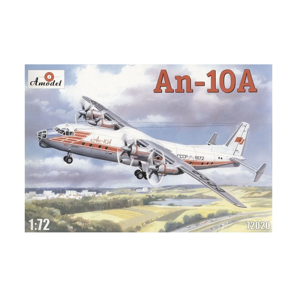 Antonov An-10, 1/72 - Amodel AMO72020